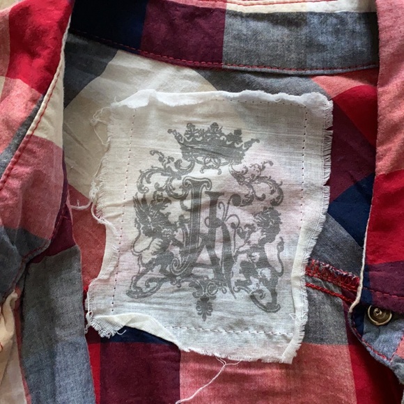 Plaid Western Top - Picture 2 of 3